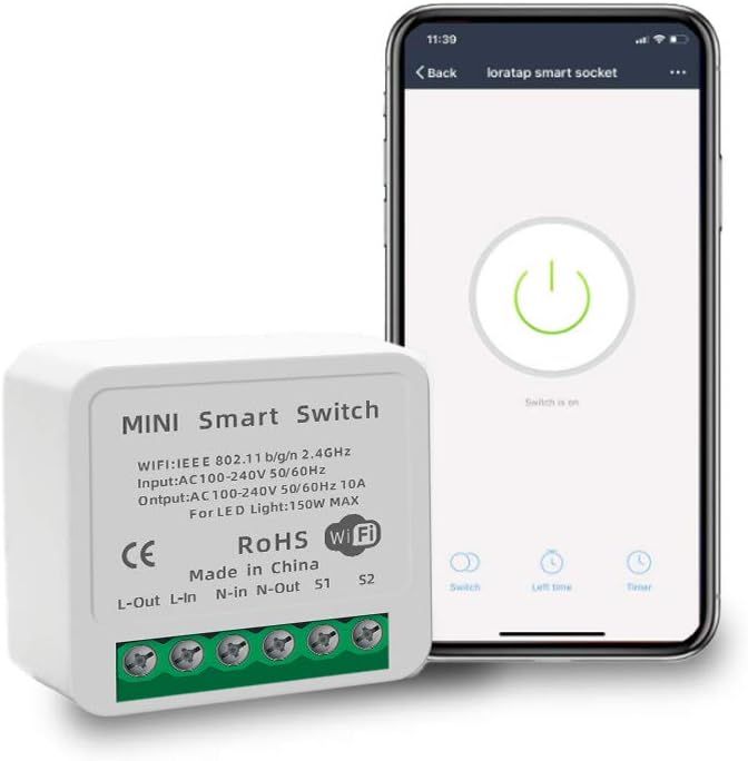mini interruptor WiFi inteligente DIY