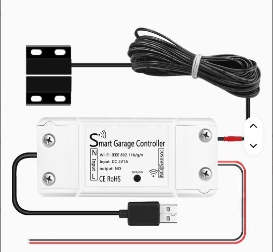 Controlador de portón de garage inteligente