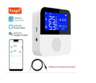 Sensor de temperatura,humedad con alarma