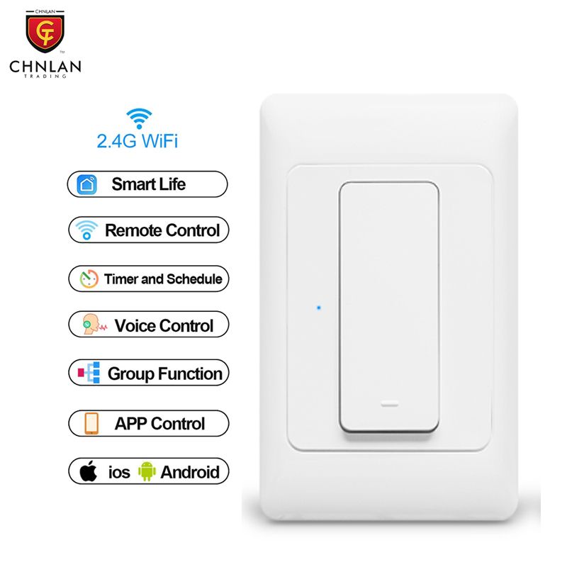Interruptor Smart Chnlan  1 Linea blanco
