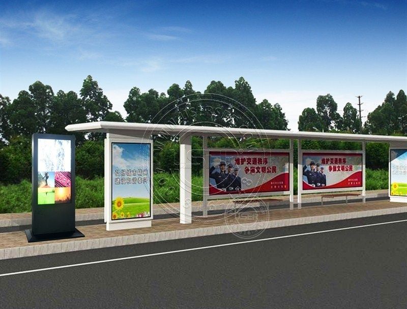 Pantalla Publicitaria Digital 43" Alta Brillo Exterior Doble Pantalla 1080p