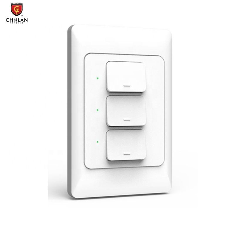 Interruptor Smart Chnlan  3 Linea blanco